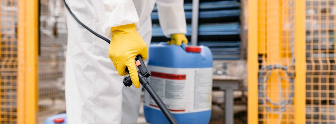 cmpexterminator-in-industrial-plant-spraying-pesticide-with-sprayer-selective-focus-on-hand